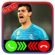 Courtois Fake Video Call and Wallpaper