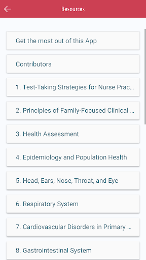 Screenshot of Family Nurse Practitioner Q&A