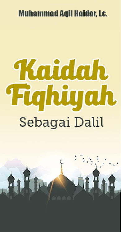 Kaidah Fiqhiyah Sebagai Dalil - 3.0 - (Android)
