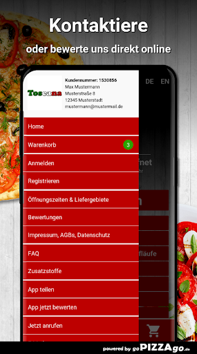 Pizzeria Toscana Hannover Screen 3