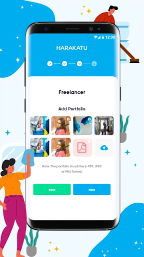 Harakatu Vendor Screen 2