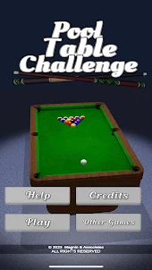 Pool Table Challenge