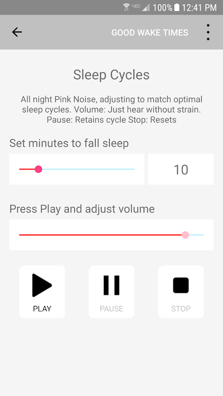 Good Sleep Screen 2