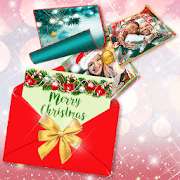 Christmas Greeting Cards - Photo Maker with Quotes