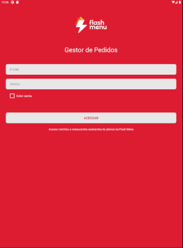 Android application Gestor Flash screenshort