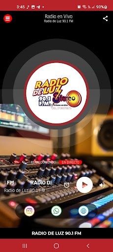 Radio De Luz Stereo Screen 2