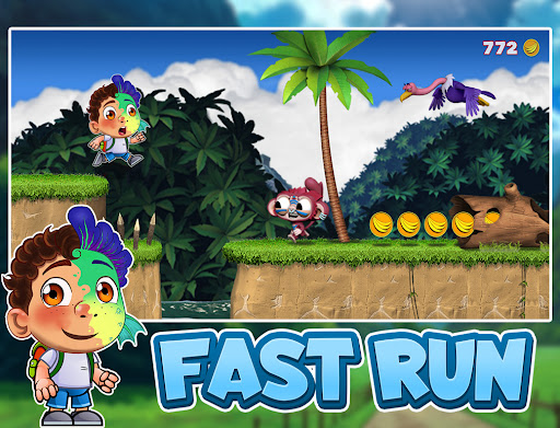 Android application Luca Boy – Jump & Run! screenshort
