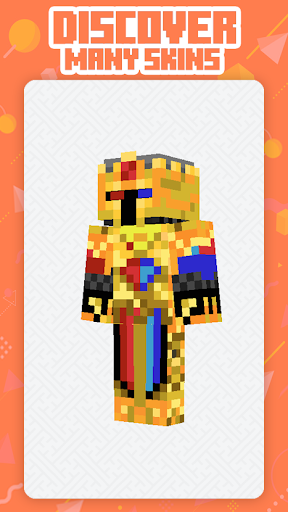 Android application Frost Diamond Skins for MCPE screenshort