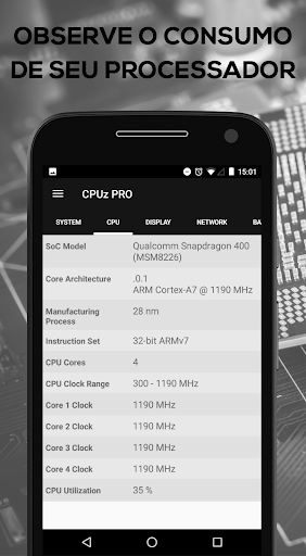 CPU-z Plus - Hardware and Syst Screen 3