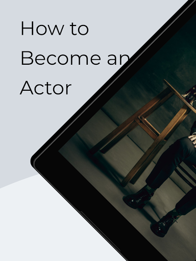 How to Become an Actor App