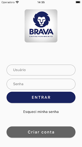 Android application Brava Eventos screenshort