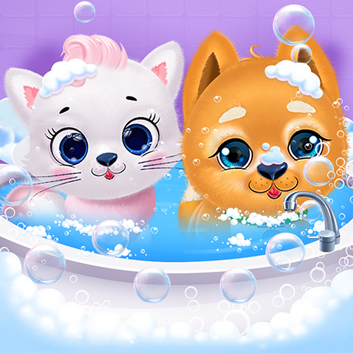 Kitty & Puppy : Pet Vet Care logo