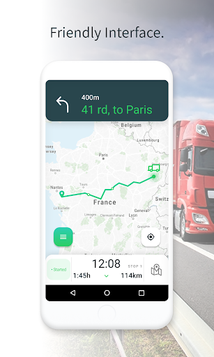 Trucknet Driver Screen 2