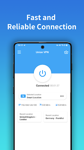 Union VPN - Secure VPN Proxy Screen 2