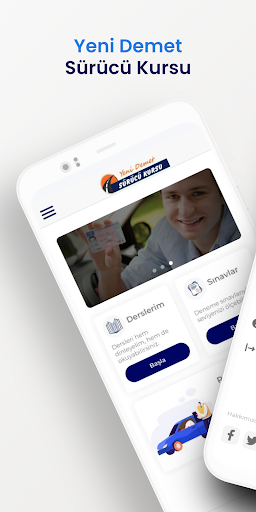 Android application Yeni Demet Sürücü Kursu screenshort