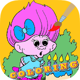 Coloring game troll creator icon