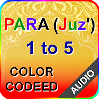 Color coded Para 1 to 5 with Audio