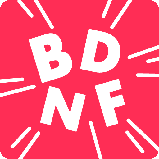 BDnF, the comics factory logo