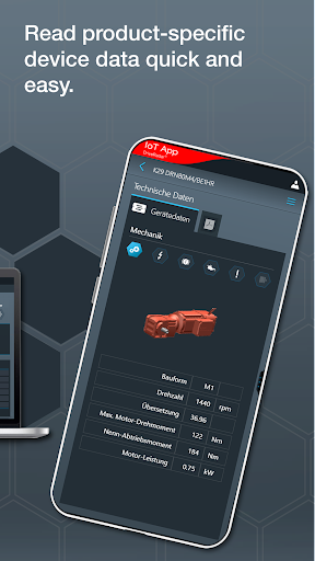 SEW DriveRadar IoT App Screen 3