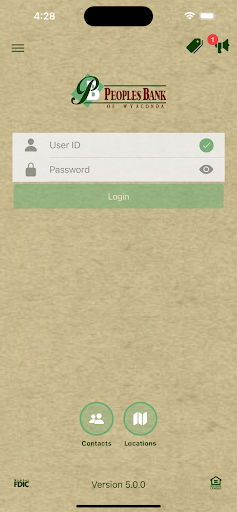 Android application Peoples Bank of Wyaconda, MO screenshort