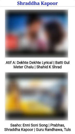 Shraddha Kapoor All Video Song