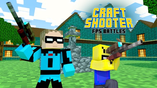 Craft Shooter FPS Battles MOD APK (Unlimited Gold/Money) Download 6