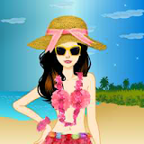 Hawaii Beach Dressup Game icon