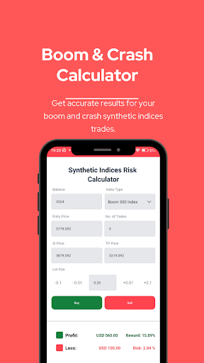 Calculator Powered By Deriv