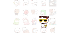Animated Bubu Panda Stickers APK