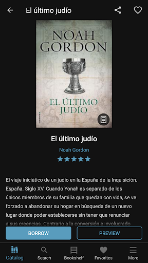 Android application Biblioteca Digital RMB-Córdoba screenshort