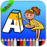 ABC Coloring Page for Kids Pro icon