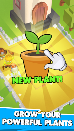 Merge Plants Defense 3D - Screenshot 1