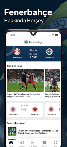 Android application Fenerbahçe Taraftar screenshort