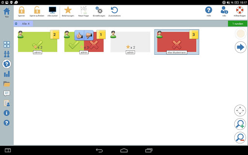 SUITE Mobile Control Screen 3