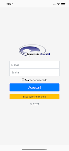 Android application Supervisão Contábil screenshort