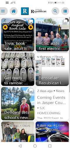 Android application Rensselaer Republican screenshort