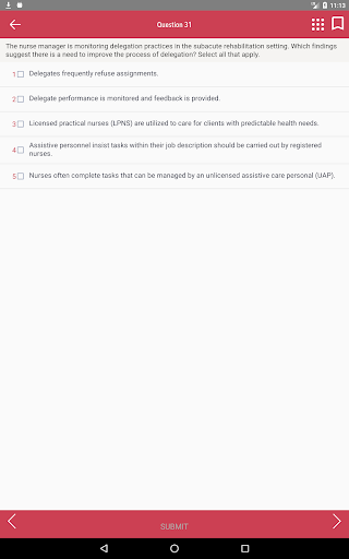 Screenshot of Skyscape NCLEX RN