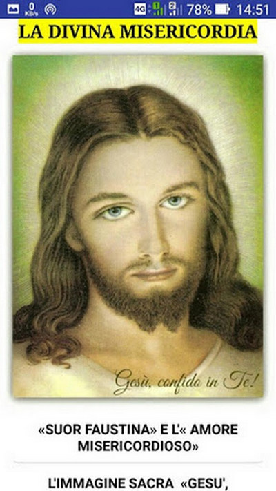 Android application La Divina Misericordia screenshot