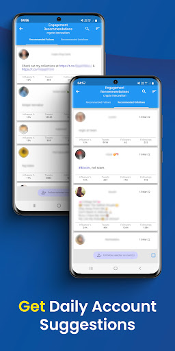 Soaster - Twitter Growth Tool Screen 2