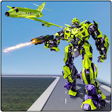 Futuristic Air Robot Transformation Game icon