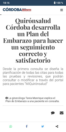 Córdoba Buenas Noticias Screen 2