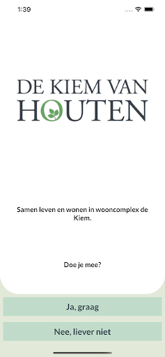 Android application De Kiem van Houten screenshort