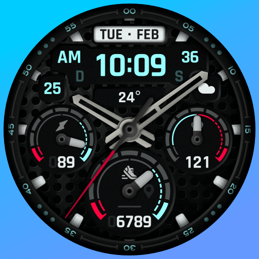 SH036 Watch Face, WearOS watch logo