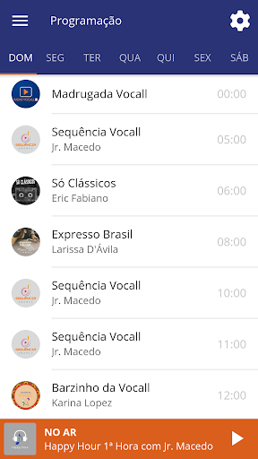 Rádio Vocall Screen 2