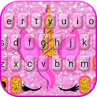 Тема для клавиатуры Pink Glisten Unicorn Cat
