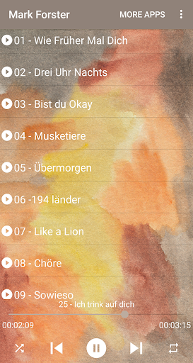 Mark Forster & Lyrics Offline Screen 2