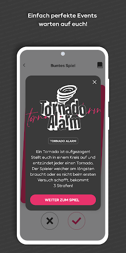 Perfekt App Trinkspiel Screen 3