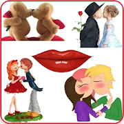 Kiss Me Day Emoji Love Stickers  Icon