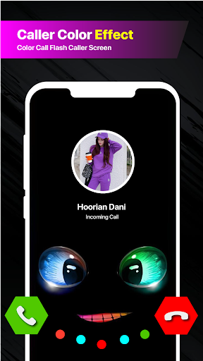 Color Caller Screen Flash Call