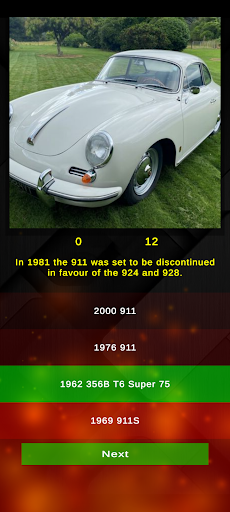 Classic Porsche Models Quiz